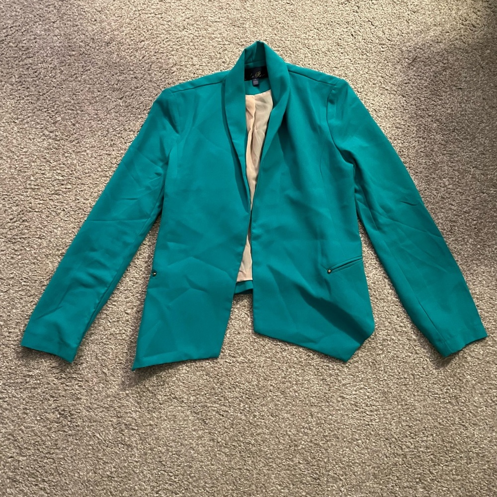 Vintage Teal Blazer